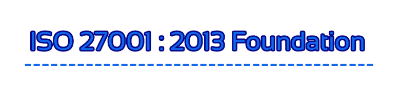 ISO 27001:2013 Foundation (Thai)